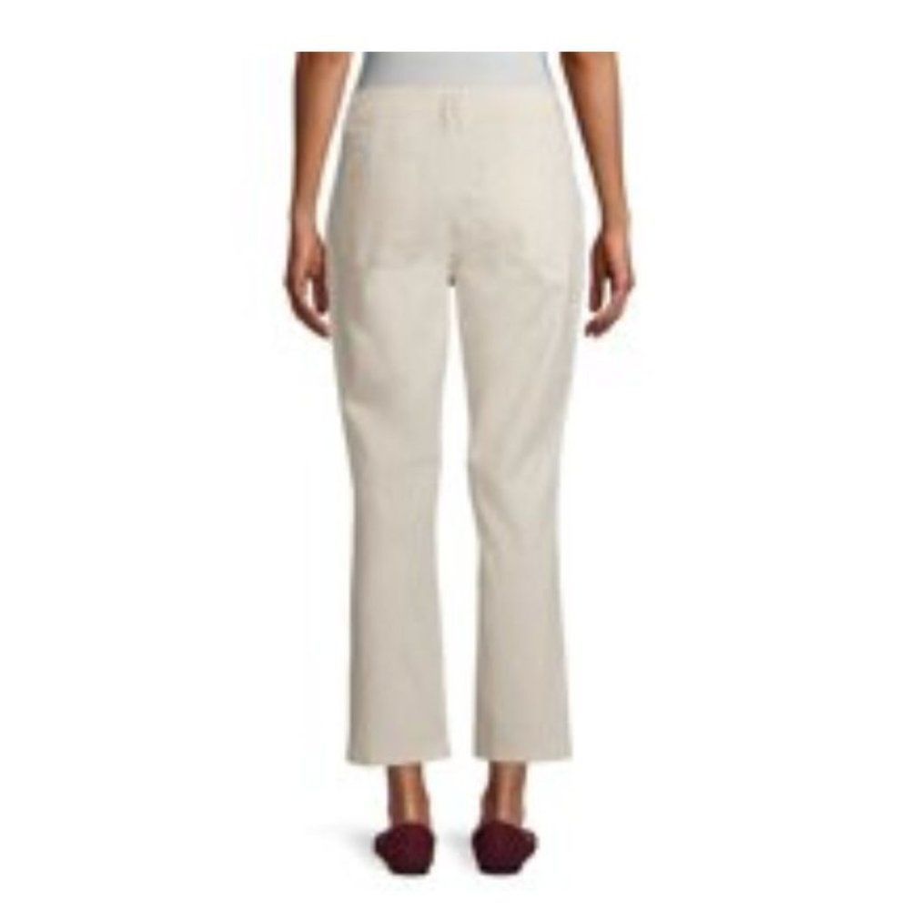 Utility High Rise Straight Leg Cream Pants Sz 10 - Buy 4 Items Get 25% Off - Picture 3 of 7